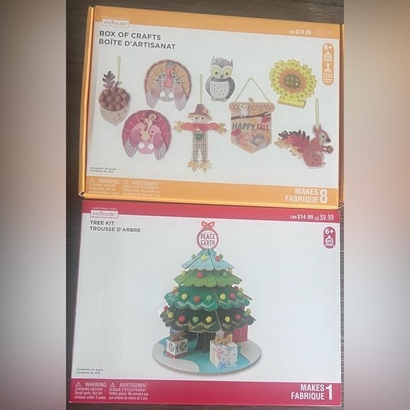 CREATOLOGY Crafts Kit Christmas And Thanksgiving 2 holidayCraft Kits - Picture 5 of 7